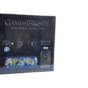 4D Cityscape "Game of Thrones" Mini Puzzle of Westeros.